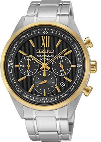 Seiko Uomo Cronografo Analog Sport Di quarzo Reloj SSB156P1