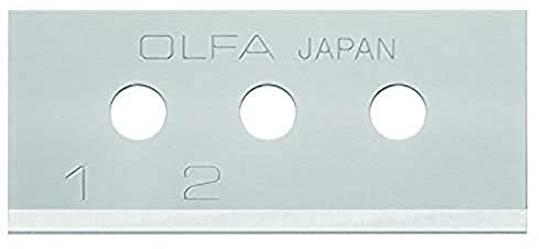 OLFA 1096855 Dual-Edge Blade for SK-10 Safety Knives, Silver, Silver (Pack of 60)