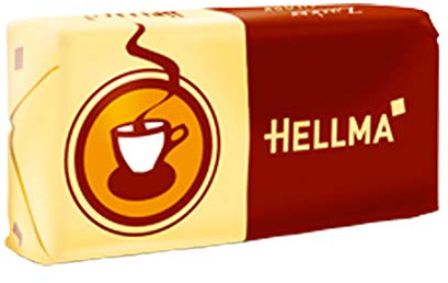 Hellma Würfelzucker in Nachhaltiger Verpackung, Zucker, Portionszucker, Feinzucker, Zuckerwürfel, für Gastro, Hotel, Büro, Kantine, 1000 Stück à 4.40 g