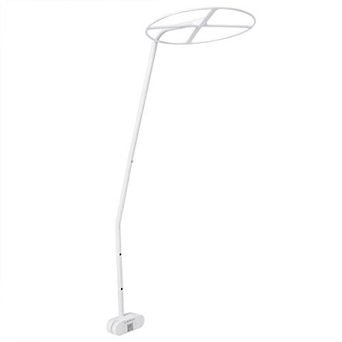 Cikonielf Verstellbarer Baldachinhalter für Kinderbett, Clip-On Moskitonetz Ständer Set, Universelles Zubehör für Babybett