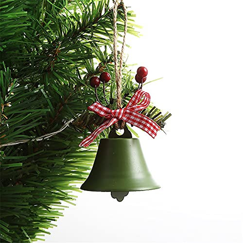 GIVBRO Weihnachtsbaum-Anhänger, Glocken, Beeren, Hängeornamente, Weihnachtsanhänger für DIY Handwerk Dekoration, 2 Stück