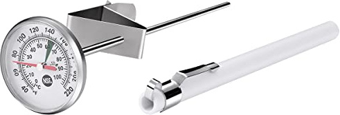Efengcook 1 3/8 Inch Dial Milk Coffee Food Thermometer with Clip,Best Instant Read Thermometer for The Coffee Drinks,Chocolate Milk Foam,Meat Cooking