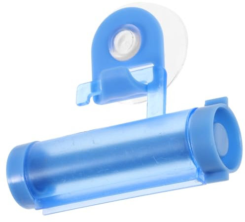 Zerodeko Presse-tube à Dentifrice de Plastique Manuel Compact Utiliser Facile Petit Distributeur pour Salle Bains Soins Quotidiens