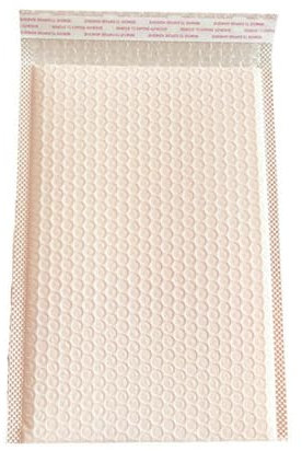 Luftpolstertaschen, hellrosa Versandtaschen für kleine Unternehmen, farbig, gepolsterte Versandumschläge, blickdicht, matt, selbstklebende Luftpolstertaschen, rosa, 18 x 23 cm, 30 Stück