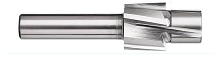 WZFC 1pc HSS Senker Schaftfräser 4 Flöte Pilot Schlitzen Bit Senker Fräser Fräser,16,5x26x12x16x22x100