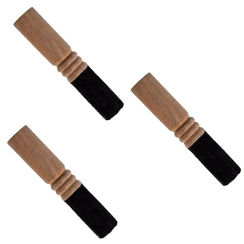 SAFIGLE 3stücke Klangschale Schlegel Handgemachter Holzhammer Für Meditationsklangschalen Praktisches Zubehör Für Meditation Und Entspannung Einfach Zu Bedienen Für Zuhause
