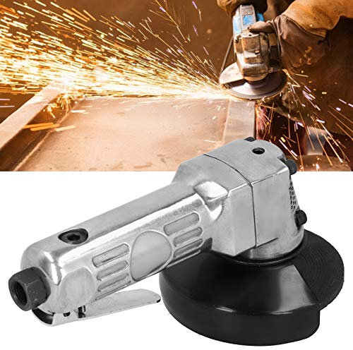 Amoladora Angular con Motor Neumático de 11000 Rpm, Almohadilla de Acero de 100 Mm, 90 PSI, Entusiastas del Bricolaje, Conveniente, para Cortar y Pulir, con Herramientas