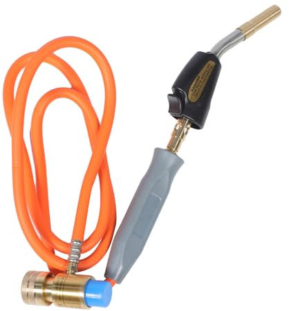 PRETYZOOM Torche à Avec Flexible Chalumeau De Soudage Pour Plomberie Et Réparation Idéal Pour Le Brasage Des Tuyaux En Brûleur à Flamme Réglable Ne Comprend Pas La