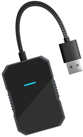 Kabelloser CarPlay-Adapter, 2-in-1-Kabelloser CarPlay- und -Auto-Adapter, Konvertieren Sie Kabelgebundenen in Kabellosen CarPlay-Dongle für Autos