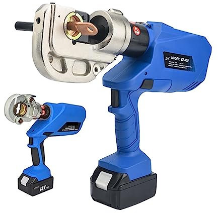 Esmeriladora de Banco, Alicates hidráulicos eléctricos EZ-300/EZ-400, Cable recargable, alicates de prensado de terminales de cobre y aluminio, batería de litio de 18V, para moler, pulir y taladrar(S