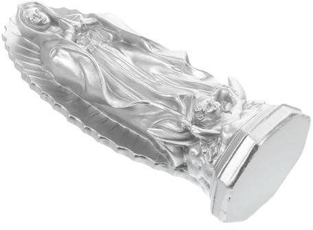 Alipis Statua in Resina Della Vergine Di Guadalupe Scultura Religiosa Per Casa Ufficio Chiesa Statuetta Cattolica Decorazione