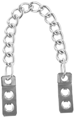 DIYEAH Security Door Hanging Chain Anti-Theft Metal Door Lock Chain for Home and Office Security