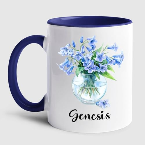 Kaffeebecher Glockenblume Keramik Tasse Personalisierte Bürotasse Lustige Geschenk Tasses Für Geburtstag Kollegen Büro 330 ML