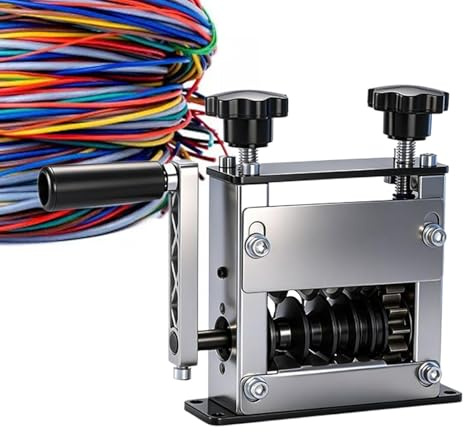 Máquina De Cables Para Adultos - Herramienta De Pelacables Manual, Dispositivo De Reciclaje De Cobre, Doble Modo Ajustable Con 6 Agujeros, Portátil, Resistente | Pelacables Eléctricos Profesionales
