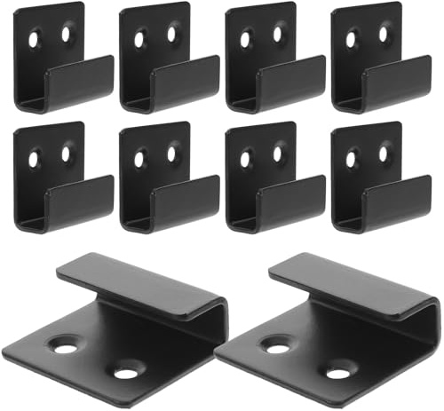 NESTINGHO Keramikfliesen Fliesenaufhänger 10 Stück Edelstahl Wandhaken Schwerlast Rostfrei für Küche Badezimmer Spiegelmontage 1.57X1.46X0.79 Zoll