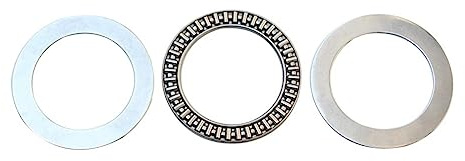 Trycknålsrullager ， AXK Thrust Nål Rulllager Silver Flera storlekar(AXK2035-2AS 20X35X4)