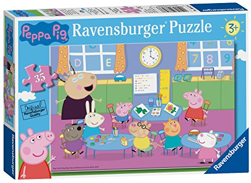 Ravensburger 8627 Peppa Pig Katze Wutz Puzzle für Kinder ab 3 Jahren