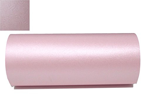 10 ark A4 pärlemorliserad brokad präglad design texturerad kortkvalitet 290 gsm (små rosa)