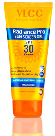 VLCC Radiance Pro SPF 30 Sun Screen Gel, 50g