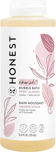 Honest Bubble Bath Gently Nourishing - Sweet Almond For Kids 12 oz Bubble Bath