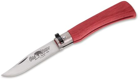 Old Bear Unisex – Erwachsene Full Color XL Red Taschenmesser, rot, 23 cm