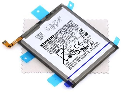 Batterie pour Samsung Galaxy Note 20 Ultra 5G N986B avec Chiffon mungoo. | pour Galaxy Note 20 Ultra 5G (N986B), remplace batterie d'origine EB-BN985ABY, avec chiffon mungoo