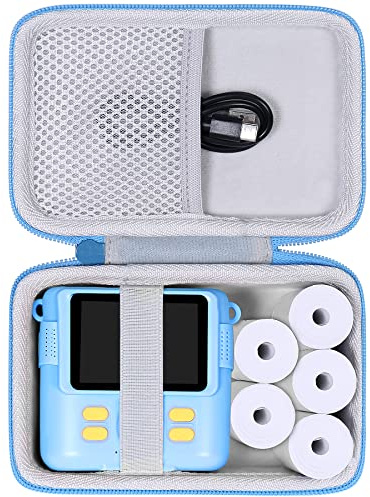 Aenllosi Étui de Rangement Rigide pour GREENKINDER/NUOTUN/GGISUI, Bleu | Ajustement Précis pour GREENKINDER/NUOTUN/GGISUI, Compatible aussi avec OPERHOO Appareil Photo Enfant Instantanée