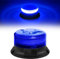 Dinfu rotativo led bateria azul LED intermitente faro azul batería linterna base magnética 9 modos de luz intermitente con el coche cable de carga y cable USB para el coche de policía camión UTV