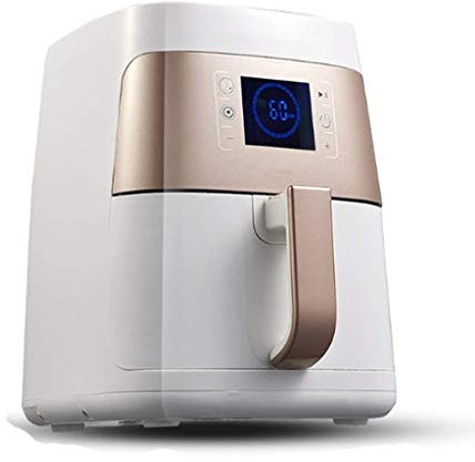Freidora de aire de 2 litros con pantalla digital, temporizador y control de temperatura totalmente ajustable Función de apagado automático seguro para una cocción saludable sin aceite y baja en