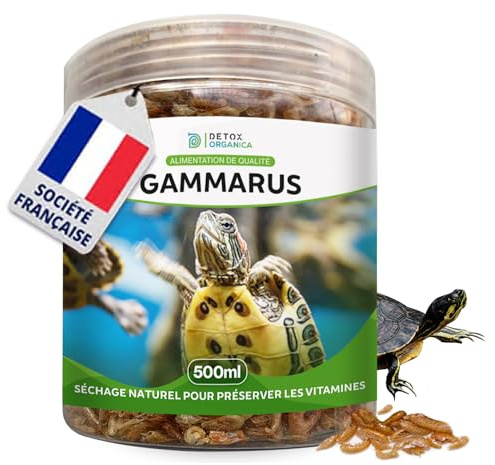Detox Organica Nourriture Tortue Aquatique 500ml - 100% GAMMARUS