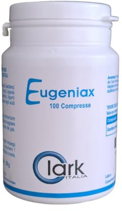 Clark Italia EUGENIAX Integratore Alimentare a Base di Chiodi di Garofano, Eugenia Caryophyllata Boccioli, 100 Compresse da 500mg