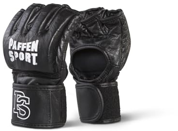 Paffen Sport Contact läder MMA-handskar; svart; L