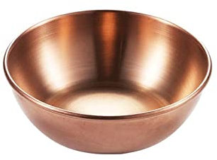 CHFYIJYHM Ensaladera de acero inoxidable dorado para condimentos, salsa de tomate, recipiente para salsa de tomate, cuenco de inmersión para restaurante, fiesta en casa (rojo rosa)