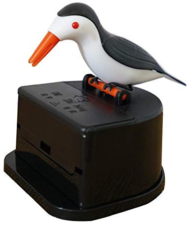 Fopytu Vogel-zahnstocherspender, Automatischer Vogel-zahnstocherkasten, Zahnstocherhalter, Niedlicher Kolibri-Specht-zahnstocher-etui