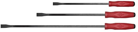 Mayhew Tools 31091 Dominator Economy Curved Brechstange, Rot, Medium, 3-teiliges Set