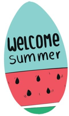 Baoblaze Skimboard Surf auf 35 Zoll Holz Skim Board Strand Sandbrett für Kinder Frauen Teenager Erwachsene Wassersport, Wassermelone