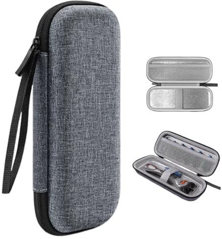 NHQZ Compatibile con Fusion 5 e Fusion ProGlide Rasoio Umido da Uomo Portatile duro Custodie Impermeabile Per Rasoio Fusion 5