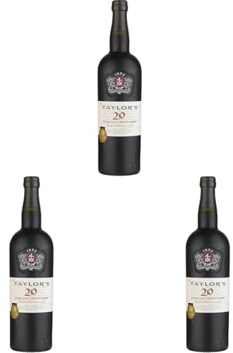 Taylors Port 20 Year Old Tawny Port | 75 cl (Pack of 3)