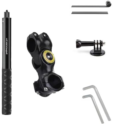 Motorcycle Cycling Camera Bracket Stick Rotatable For Adventure Action Cameras Handlebar Mount Bike Mount