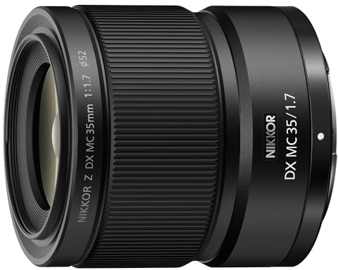 Nikon Nikkor Z DX MC 35mm f/1.7 (lichtstarkes Makro-Objektiv für Foto und Video, 220 Gramm leicht)