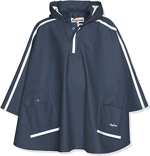 Playshoes Capa de Lluvia Larga Espalda Abrigo Impermeable Unisex niños (Pack de 1)