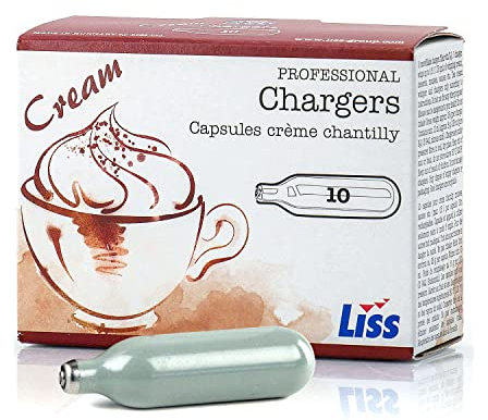 SIPHON 0.5L YOKO NOIR mousse, creme chaud/froid + 10 cartouches