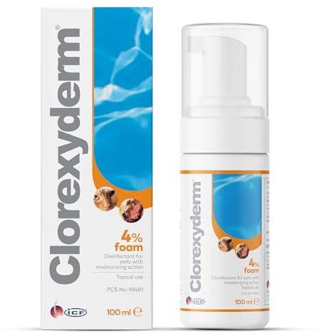 Shampoos für Haustiere Clorexyderm Sol 4% 100 Ml