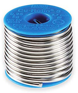 FELDER Fittingslot Cu-Rotin 3 Weichlot S-Sn97Cu3 Lot Ø 2,7 mm VPE 250g