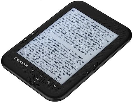Electronic Book Reader, Portable Electronic Book, Waterproof Electronic Book Reader, Ultra Slim Electronic Book (29 Languages)(Black8G)