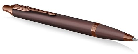 Parker IM Monochrome Kugelschreiber | blaue Tinte | Oberfläche und Zierteile in Burgunderrot | medium Spitze | Geschenkbox