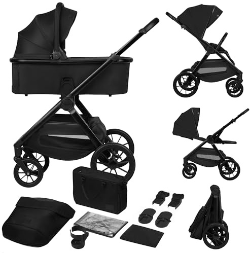 LIONELO Layla Passeggino 2 in 1 con Navicella dalla Nascita a 48 Mesi