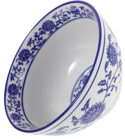 Alipis Set Di Ciotole in Porcellana Per Riso Ciotole Per Zuppa in Ceramica Cinese E Bianca Da 5 Pollici Ciotole Per Noodle