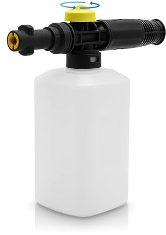 Xynovia Snow Lance,Adjustable Foam Cannon with Spray Nozzle for Karcher K2 K3 K4 k5 k6 k7,Pressure Foam Gun for Car Wash(750ML)