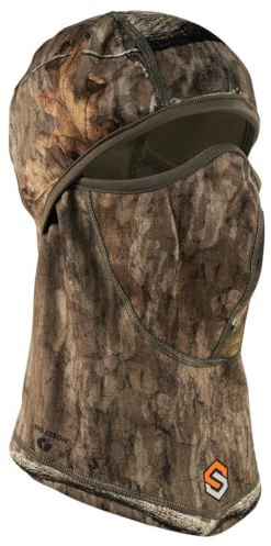 ScentLok Midweight Headcover, Camo Balaclava Face Mask for Hunting, Camping, and Outdoor Use, One Size (Mossy Oak Country Roots)